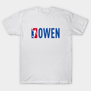 Owen NBA Basketball Custom Player Your Name T-Shirt T-Shirt